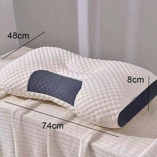 Super Ergonomic Pillow Orthopedic All Sleeping Positions Cervical Contour Pillow Neck Pillow for Neck and Shoulder Pain Relief